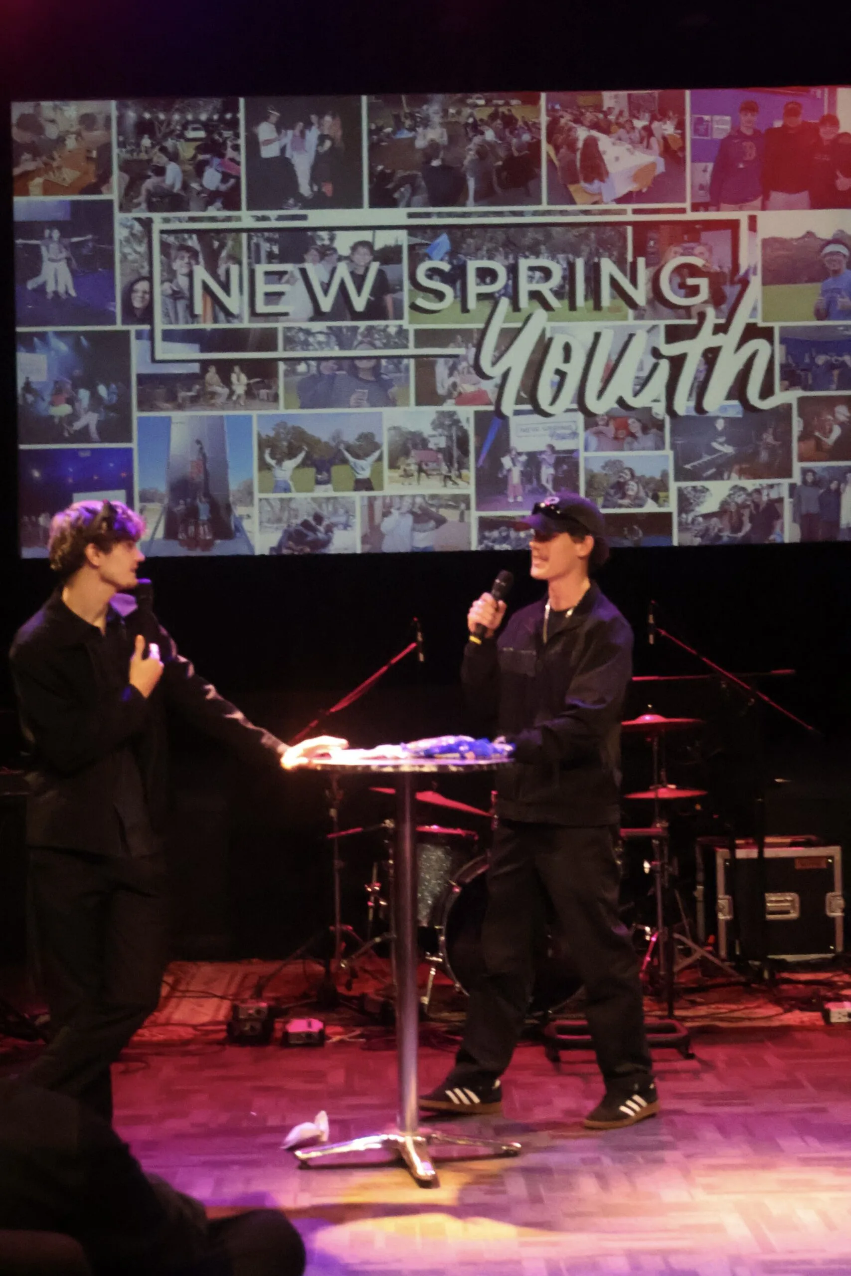 New Spring Youth on stage